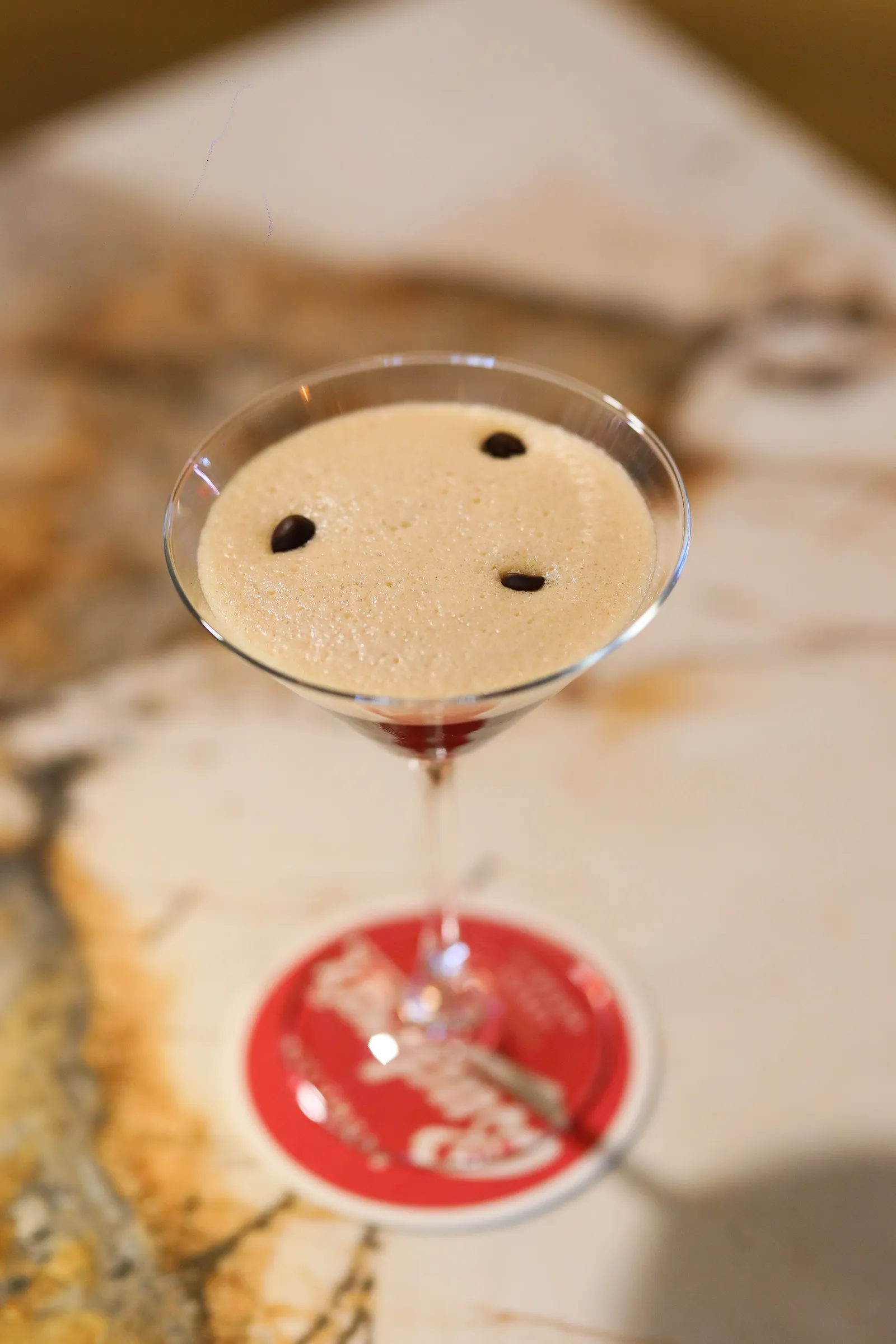 Espresso martini at Blin Bistro