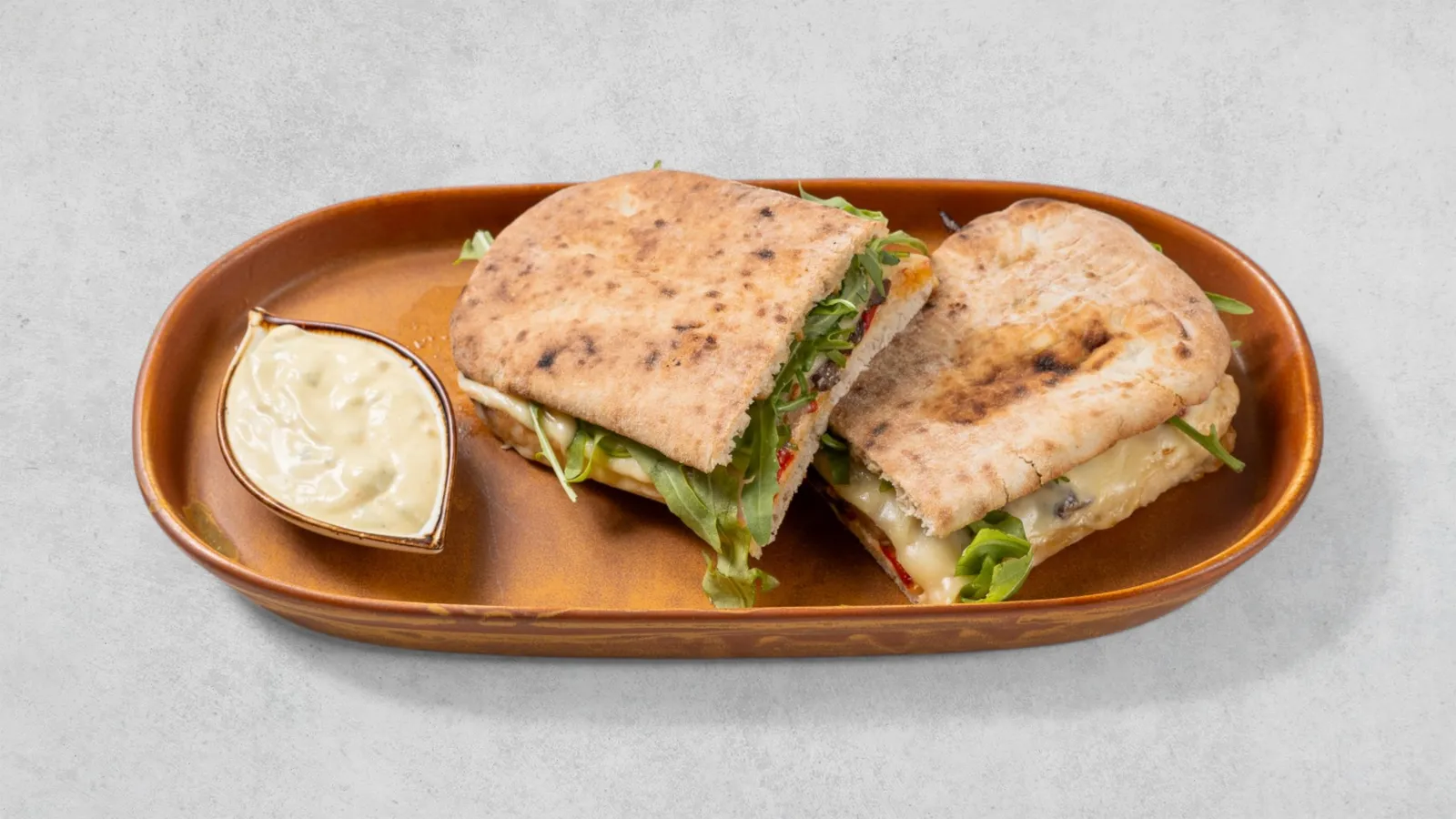 Toasted Italian sandwich
